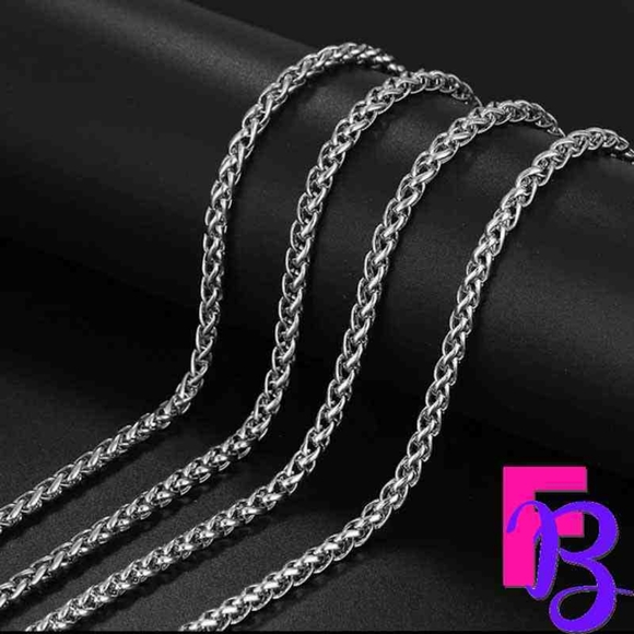 *NEW!* 4MM 24" Italian Franco Chain - Picture 3 of 9